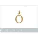 Pendentif plaqué or 750 3 microns