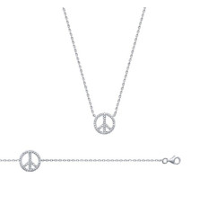 Bracelet argent massif 925 rhodié et oxyde de zirconium longueur 18 cm