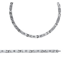 Bracelet acier longueur 21 cm