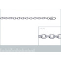 Chaîne argent massif 925 taille 70 cm