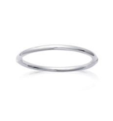 Jonc argent massif 925 diamètre 62 mm