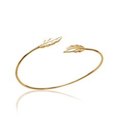 Jonc plaqué or 750 3 microns diamètre 56 mm