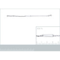 Bracelet argent massif 925 longueur 15 cm