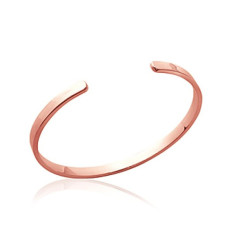 Collier plaqué or 750 3 microns rose longueur 56 cm