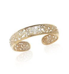 Jonc plaqué or 750 3 microns diamètre 62 mm