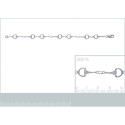 Bracelet argent massif 925 longueur 18 cm