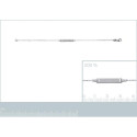 Bracelet argent massif 925 rhodié longueur 16 cm