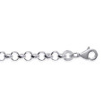 Bracelet argent massif 925 longueur 18 cm