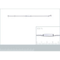 Bracelet argent massif 925 longueur 15 cm