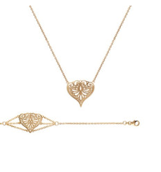 Collier plaqué or 750 3 microns longueur 45 cm