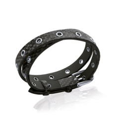 Bracelet cuir longueur 19 cm