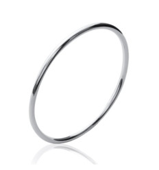 Jonc argent massif 925 diamètre 66 mm