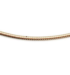 Collier plaqué or 750 3 microns longueur 42 cm