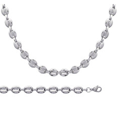 Bracelet acier longueur 22 cm