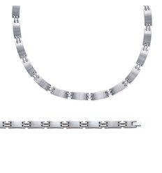 Bracelet acier longueur 21 cm