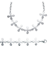 Collier acier longueur 45 cm