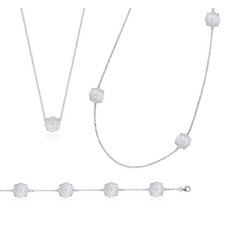 Collier argent massif 925 rhodié longueur 45 cm