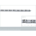 Bracelet acier longueur 21 cm