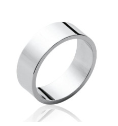 Bague argent massif 925 rhodié