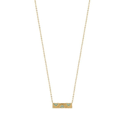 COLLIER PL-OR 750 3MIC. PS longueur 45 cm