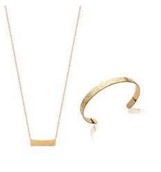 COLLIER PL-OR 750 3MIC. longueur 45 cm