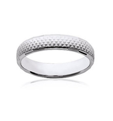 Bague argent massif 925 rhodié