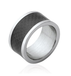 Bague acier et carbone