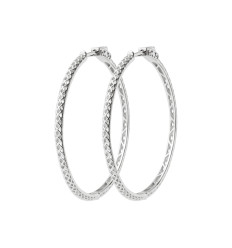 Créoles Argent 925 rhodié