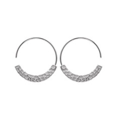 Créoles Argent 925 rhodié