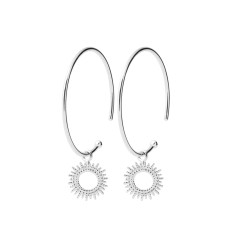 Créoles Argent 925 rhodié