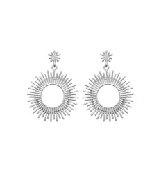 Boucles d'oreilles femme Argent 925 rhodié