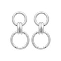 Boucles d'oreilles femme Argent 925 rhodié