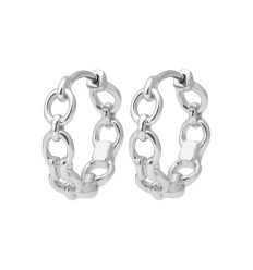 Créoles Argent 925 rhodié