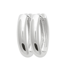 Créoles Argent 925 rhodié