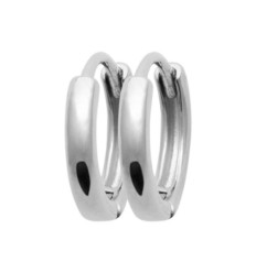 Créoles Argent 925 rhodié