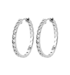 Créoles Argent 925 rhodié