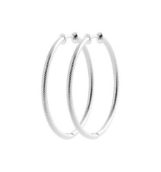 Créoles Argent 925 rhodié