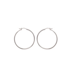 Boucles d'oreilles Créoles Acier inoxydable 40mm x 2mm